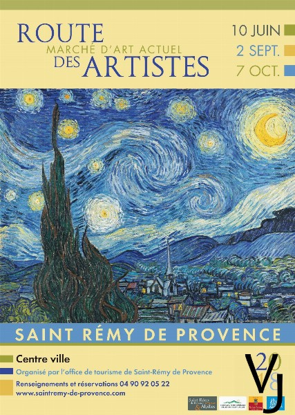 Route des artistes à St-Rémy